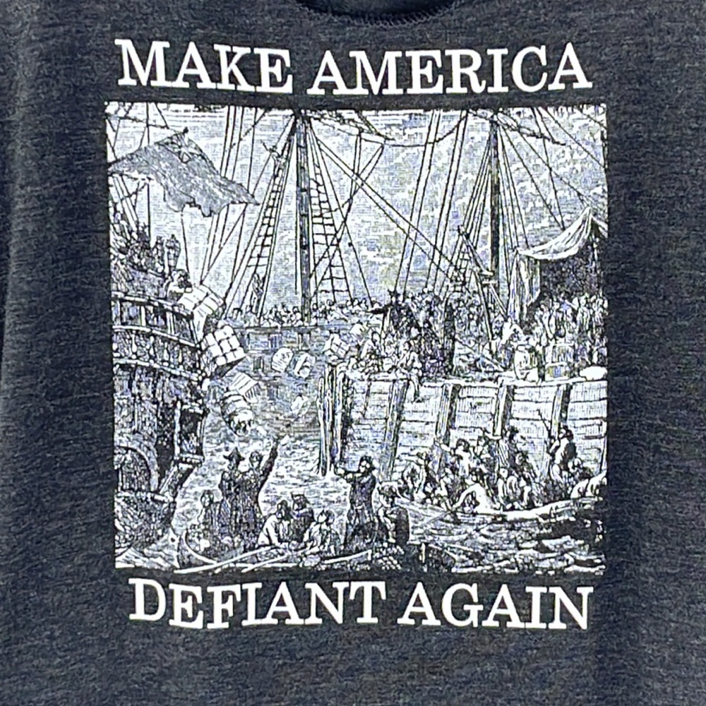 Make America Defiant Again Graphic Front Tank Top